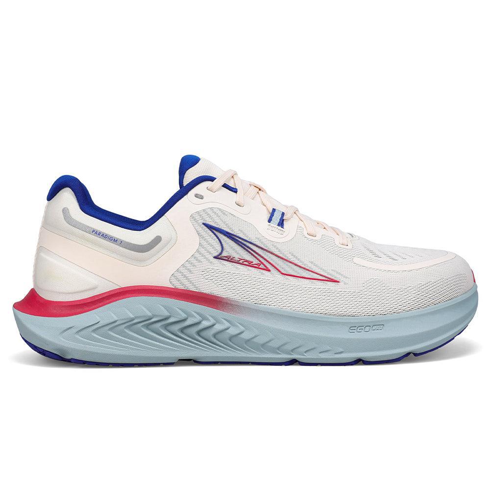 Men's Altra Paradigm 7, White/Blue, 11.5 D Medium