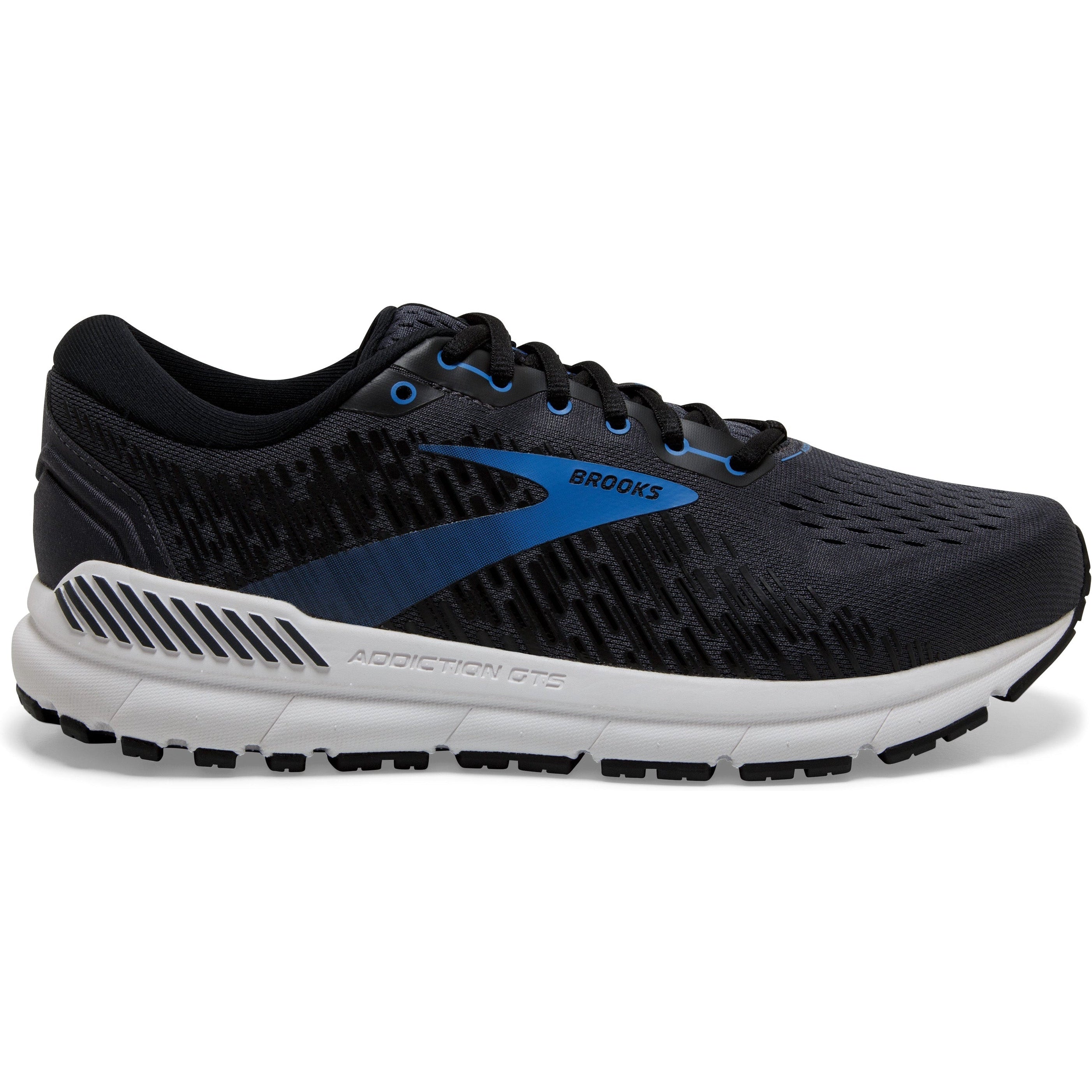 Men's Brooks Addiction GTS 15, India Ink/Black/Blue, 14 2E Wide