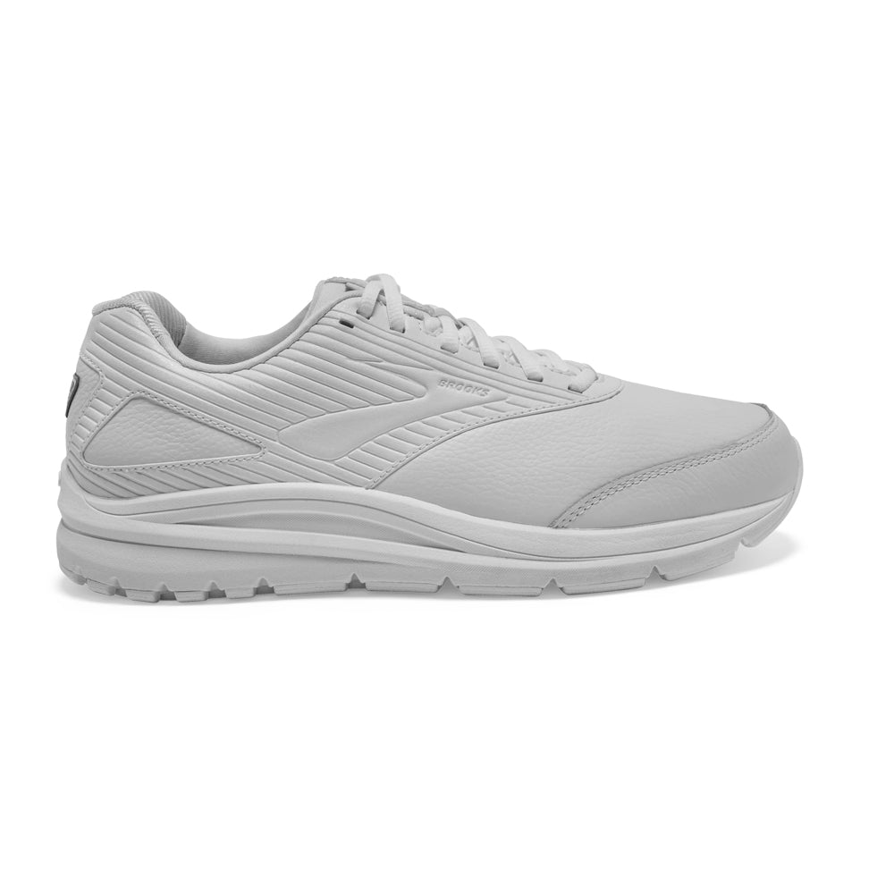 Men's Brooks Addiction Walker 2, White/White, 11.5 D Medium