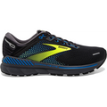 Men's Brooks Adrenaline GTS 22, Black/Blue/Nightlife, 12 D Medium