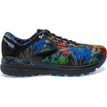 Men's Brooks Adrenaline GTS 22, Black/Blue/Cherry Tomato, 8 D Medium