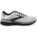 Men's Brooks Adrenaline GTS 22, White/Grey/Black, 9.5 D Medium