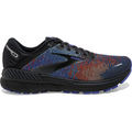 Men's Brooks Adrenaline GTS 22, Royal Blue/Black/Grey, 10 D Medium