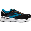 Men's Brooks Adrenaline GTS 22, Black/Blue/Orange, 13 D Medium