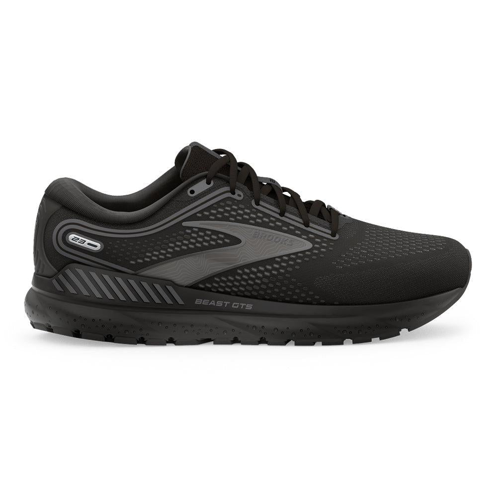 Men's Brooks Beast GTS 23, Black/Gunmetal, 16 2E Wide