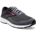 Men's Brooks Dyad 11, Blackened Pearl/Alloy/Red, 14 4E Extra Wide