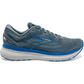 Men's Brooks Glycerin 19, Quarry/Grey/Dark Blue, 9 D Medium