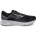 Men's Brooks Glycerin 20, Black/White/Alloy, 7.5 D Medium