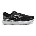 Men's Brooks Glycerin GTS 20, Black/White/Alloy, 12 D Medium