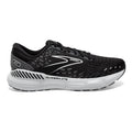 Men's Brooks Glycerin GTS 20, Black/White/Alloy, 10.5 D Medium