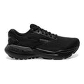 Men's Brooks Glycerin GTS 21, Black/Black/Ebony, 13 2E Wide