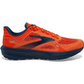 Men's Brooks Launch 9, Flame/Titan/Crystal Teal, 15 D Medium