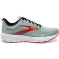Men's Brooks Launch 9, Blue Surf/Black/Cherry Tomato, 8.5 D Medium