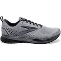 Men's Brooks Levitate 5, Grey/Blackened Pearl/Black, 9.5 D Medium