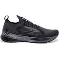 Men's Brooks Levitate Stealthfit GTS 5, Black/Ebony/Grey, 8 D Medium