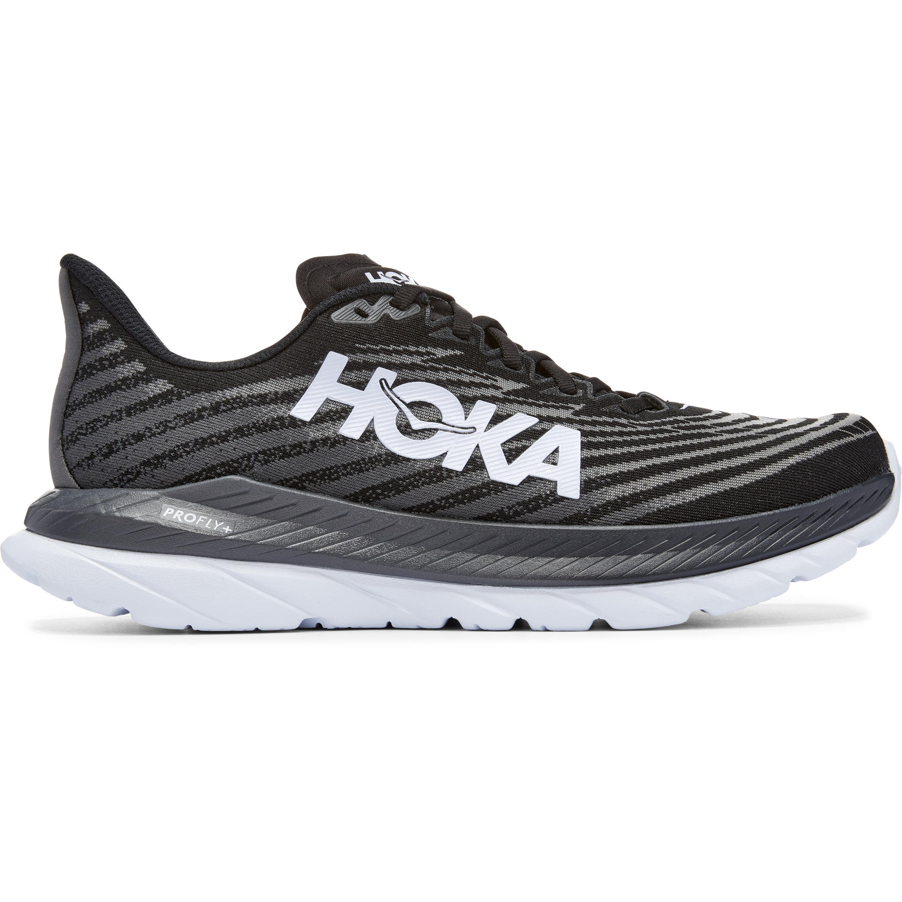 Men's Hoka One One Mach 5, Black/Castlerock, 11 D Medium