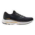 Men's Mizuno Wave Rider 26, Odyssey Grey/Metallic Grey, 8.5 D Medium