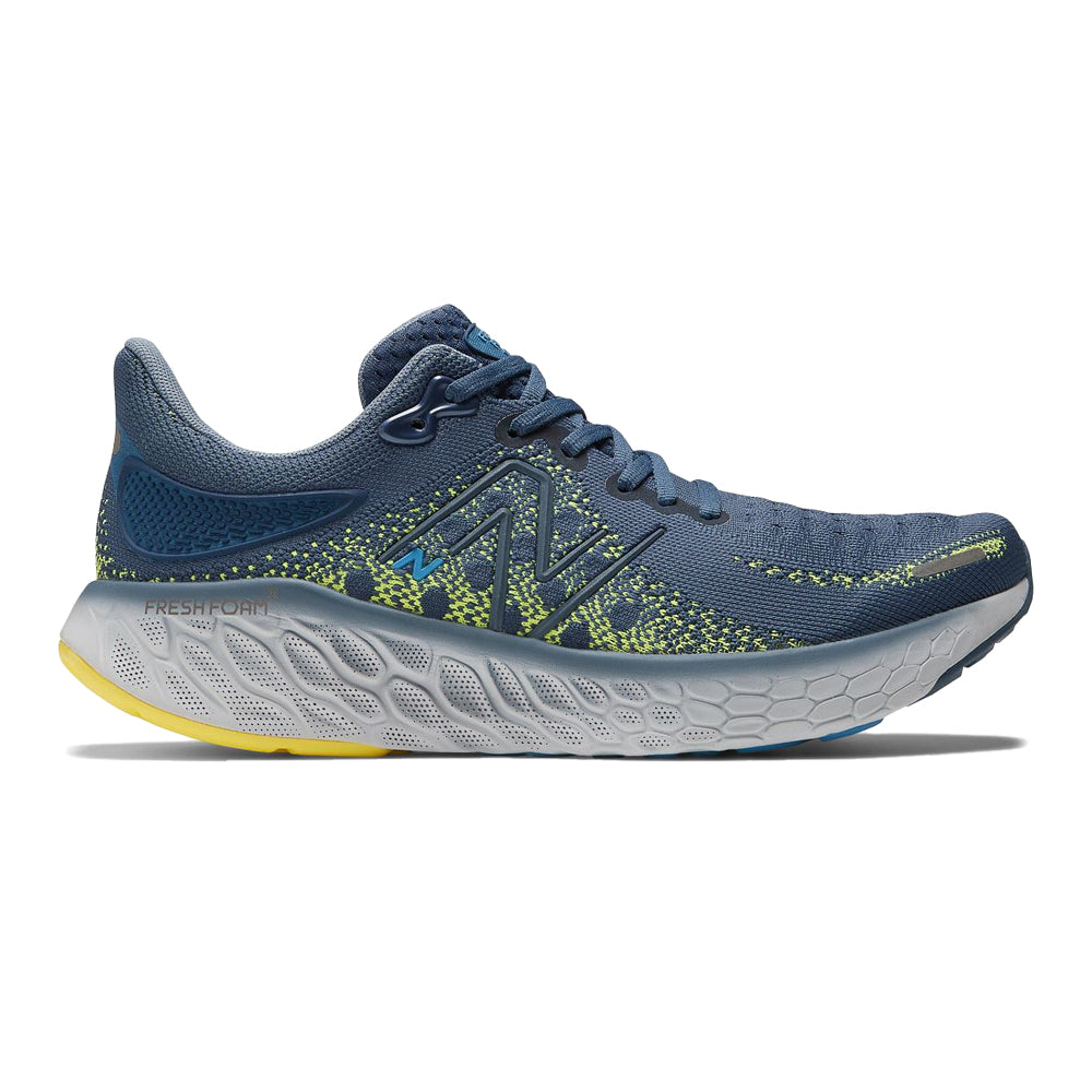 Men's New Balance Fresh Foam X 1080v12, Vintage Indigo/Cosmic Pineapple, 12.5 D Medium