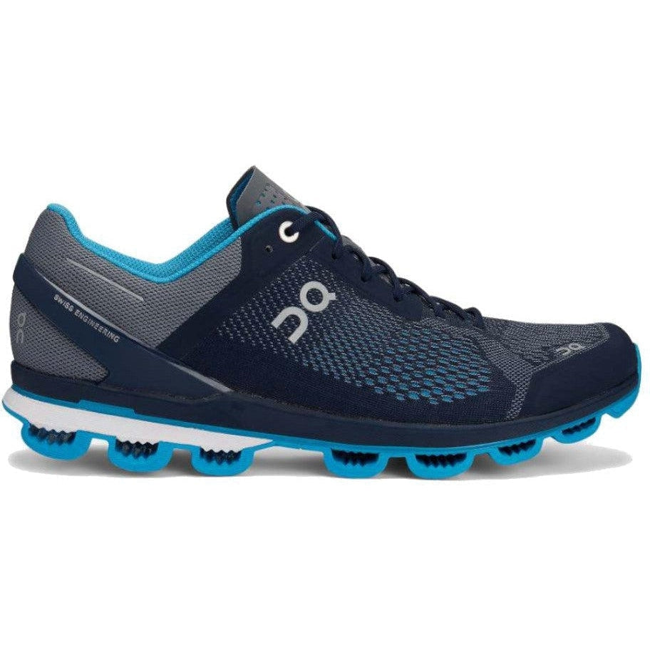 Men's On Cloudsurfer, Midnight/Malibu, 7.5 D Medium