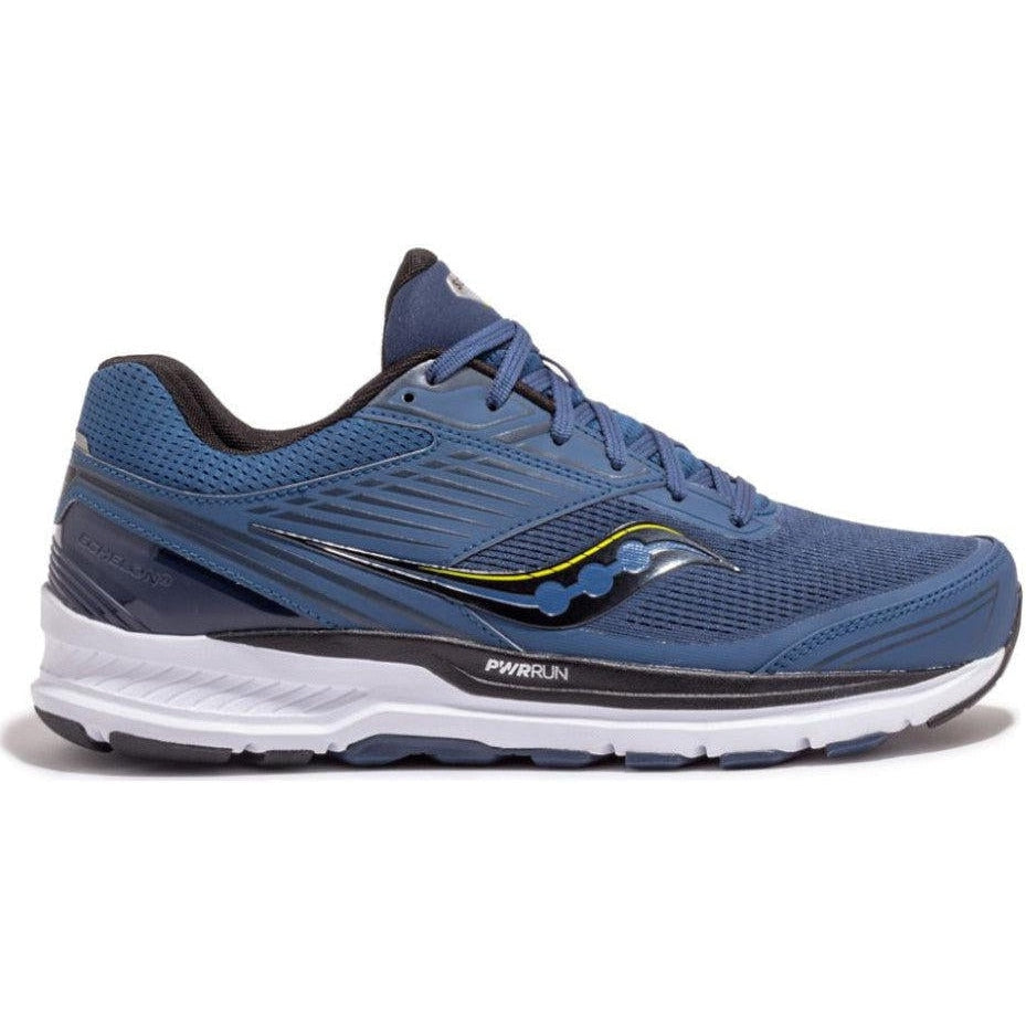 Men's Saucony Echelon 8, Storm/Black, 7.5 D Medium