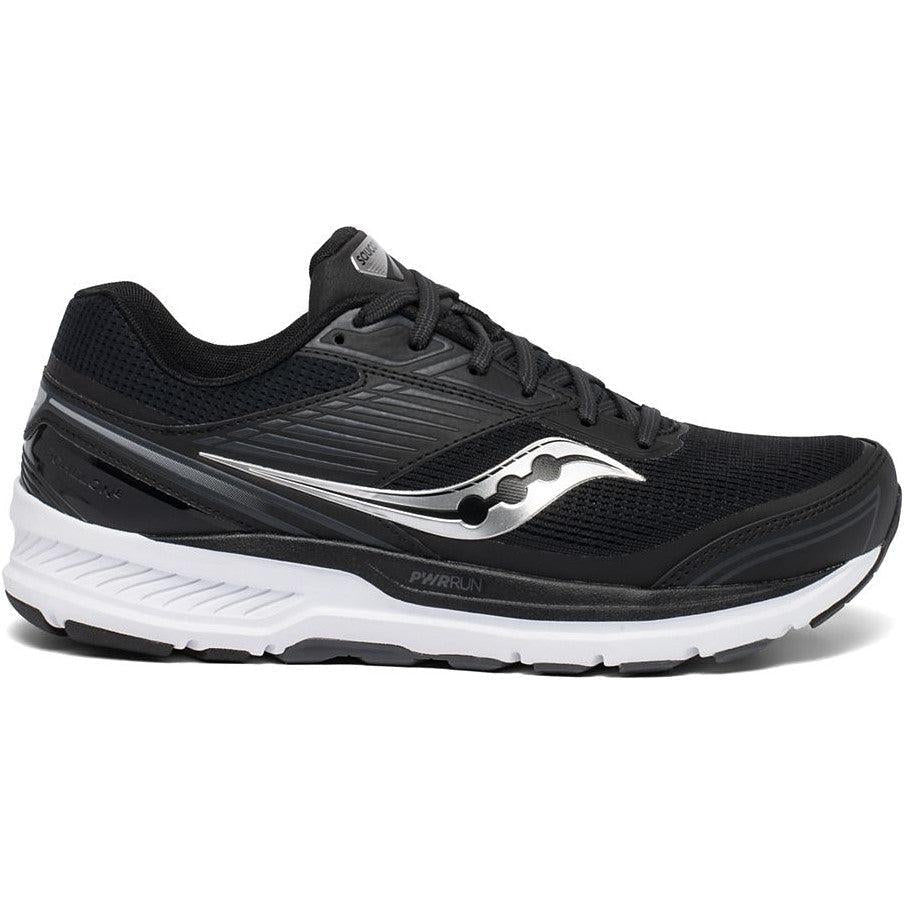 Men's Saucony Echelon 8, Black/White, 10.5 4E Extra Wide