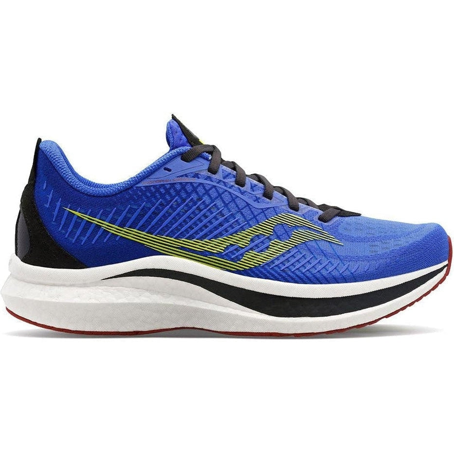 Men's Saucony Endorphin Speed 2, BLUE RAZ/ACID, 11.5 D Medium
