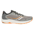 Men's Saucony Freedom 4, Alloy/ViZI Orange, 12 D Medium