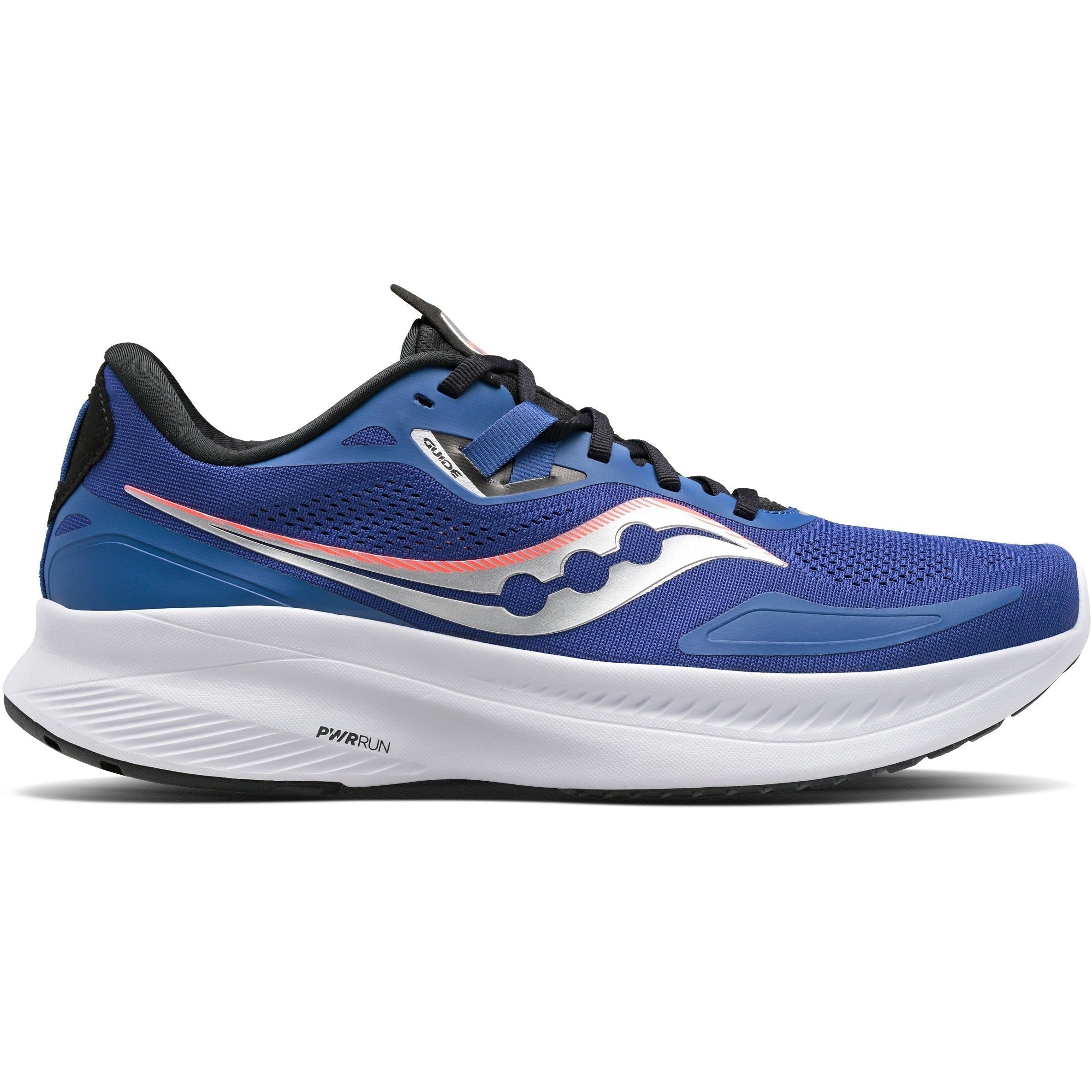Men's Saucony Guide 15, Sapphire/Black, 9.5 D Medium