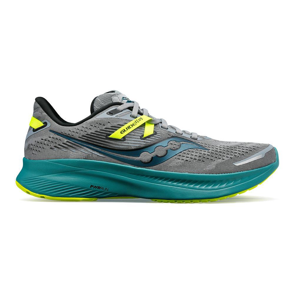 Men's Saucony Guide 16, Fossil/Moss, 8 D Medium