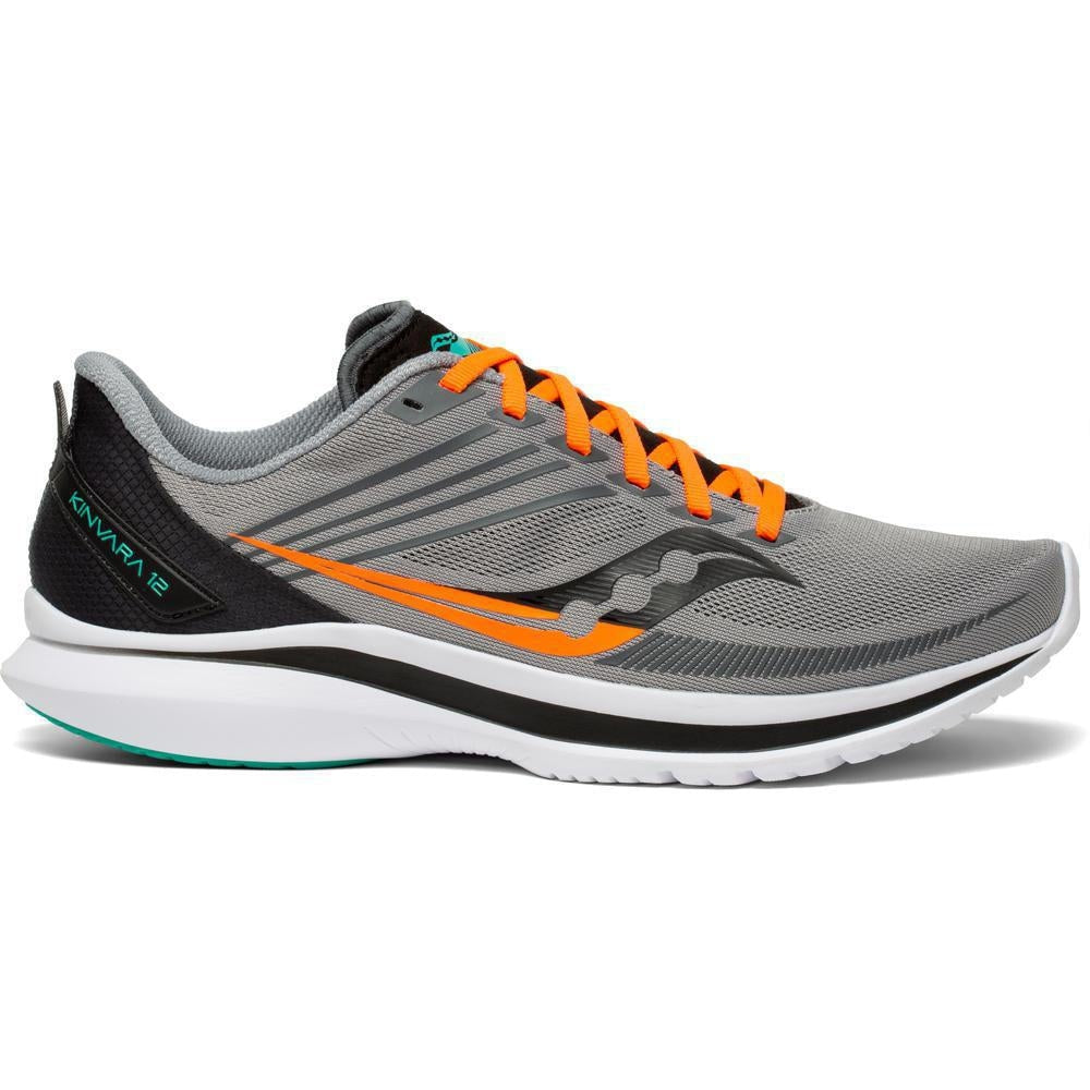 Men's Saucony Kinvara 12, Shadow/Jade, 10.5 D Medium