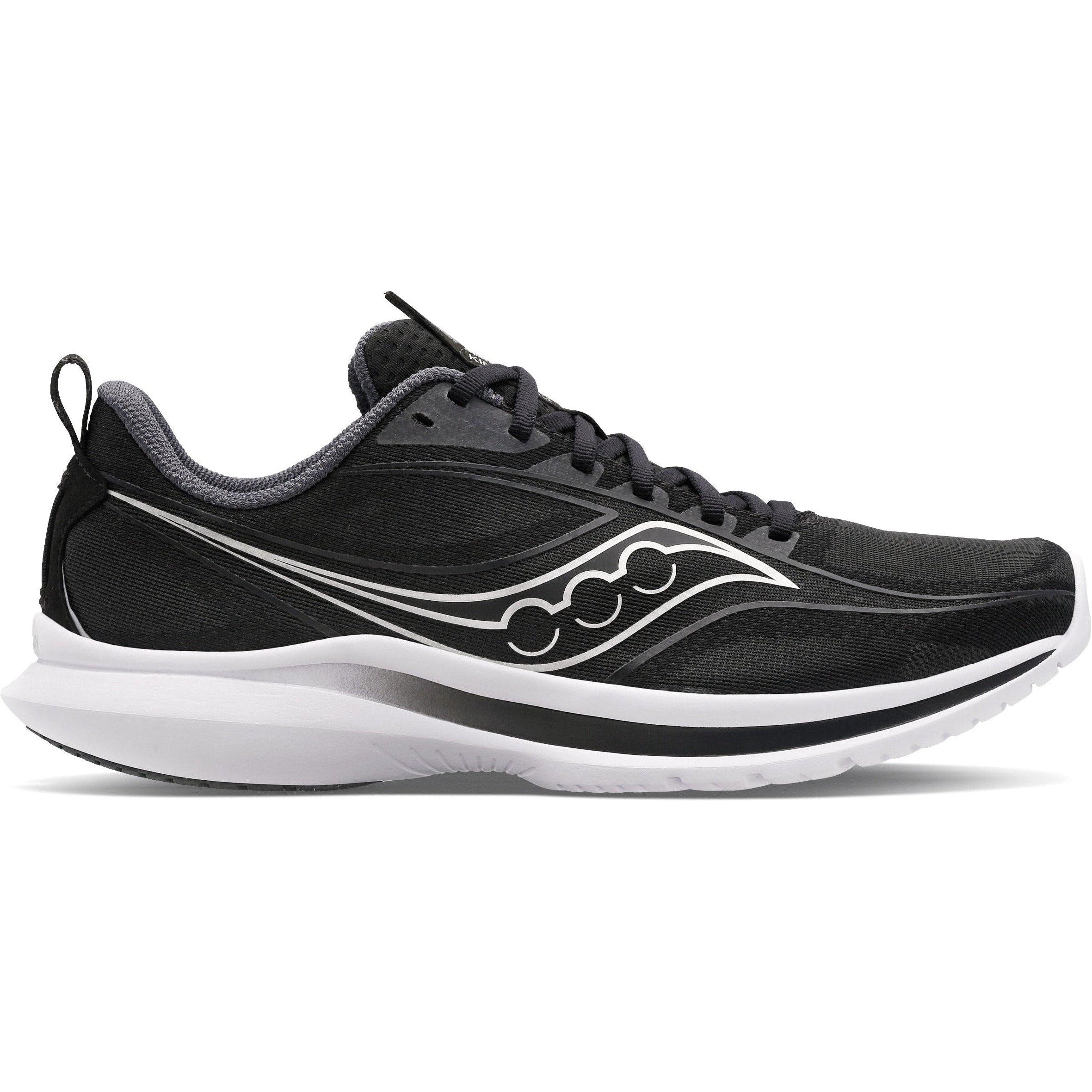 Men's Saucony Kinvara 13, Blackout, 12 2E Wide