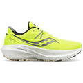Men's Saucony Triumph 20, Citron/Black, 11 D Medium