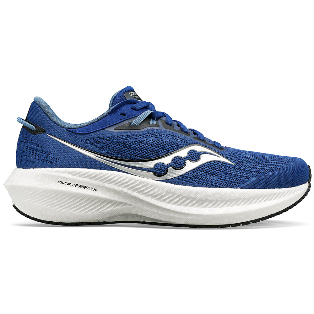 Men's Saucony Triumph 21, Indigo/Black, 13 D Medium