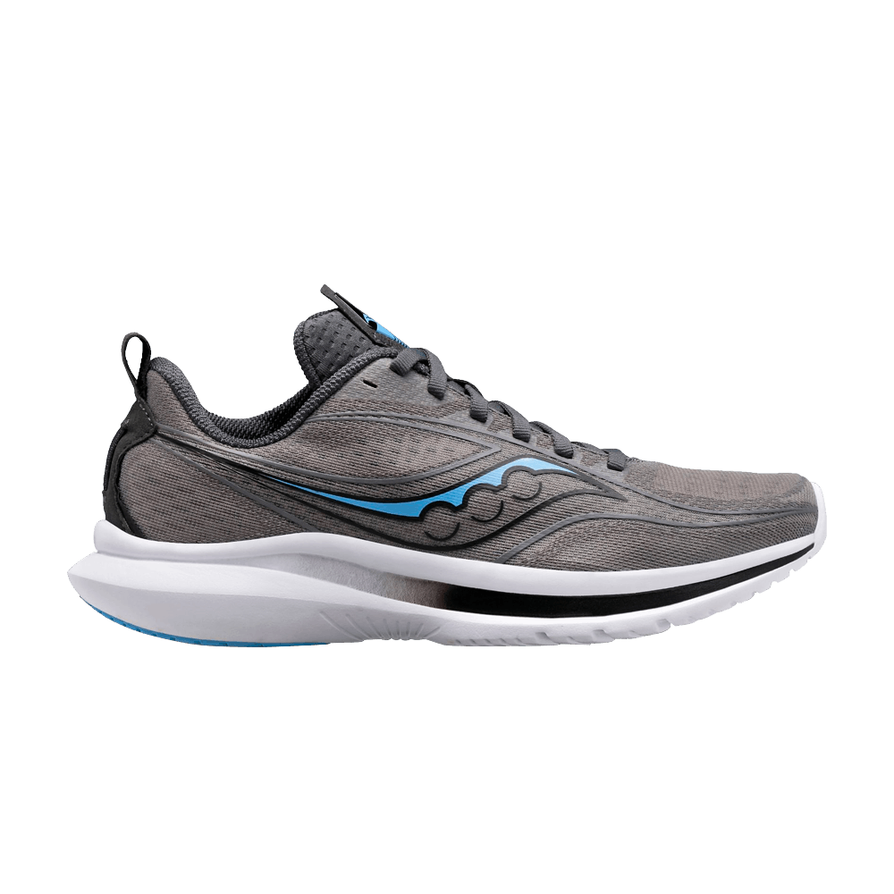 Women's Saucony Kinvara 13, Charcoal/Jewel, 6.5 B Medium