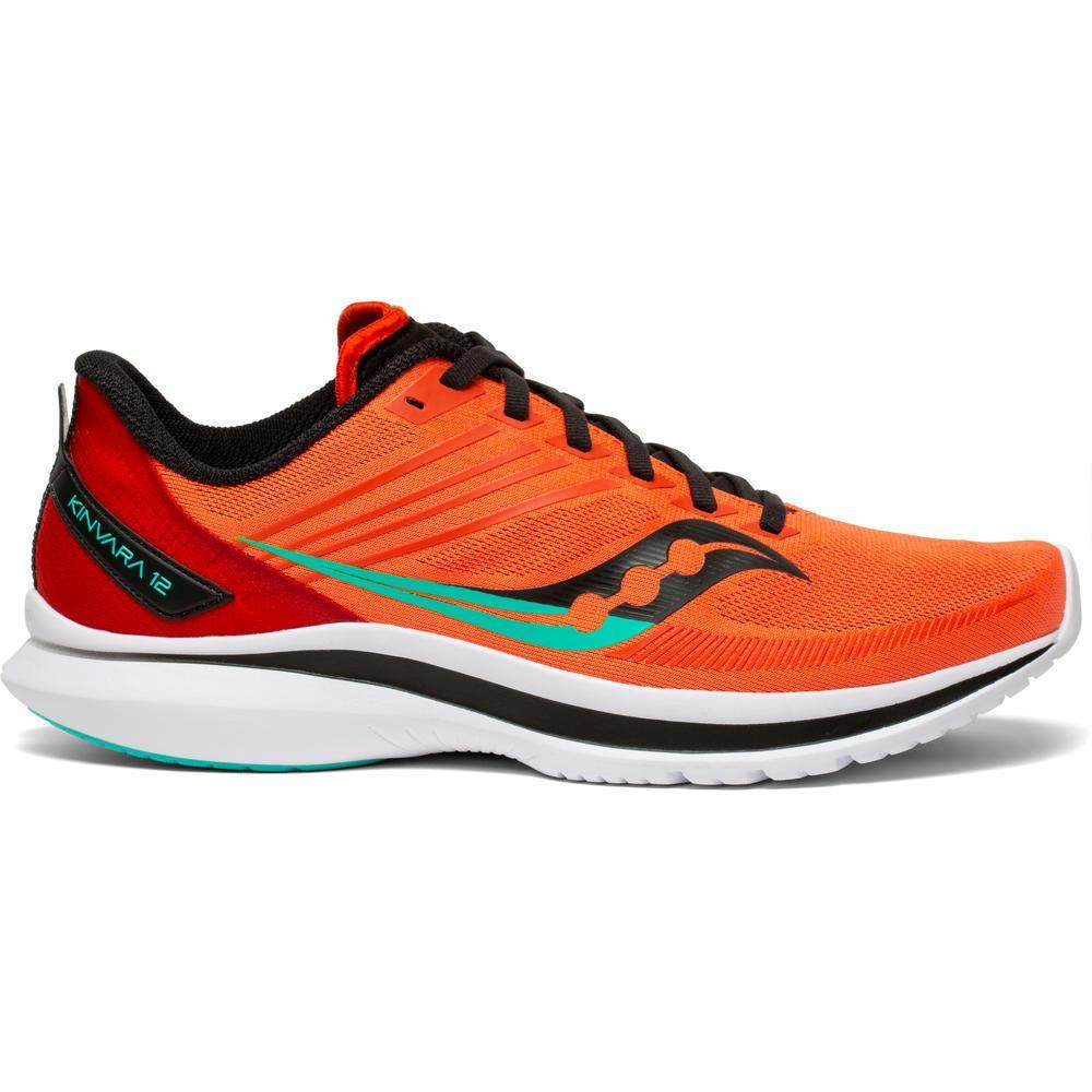 Men's Saucony Kinvara 12, Vizi/Scarlet, 11 D Medium
