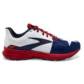 Women's Brooks Launch 8, True Red/Sun-Dried Tomato/Twilight, 8 B Medium