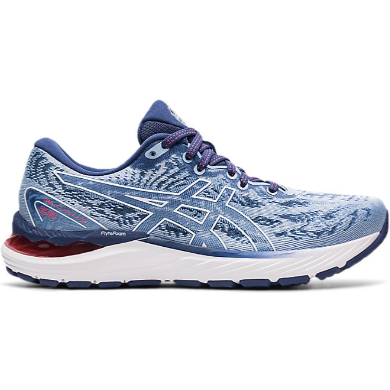 Women's Asics GEL-Cumulus 23, Mist/White, 8 B Medium