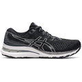 Women's Asics GEL-Kayano 28, Black/White, 9 D Wide