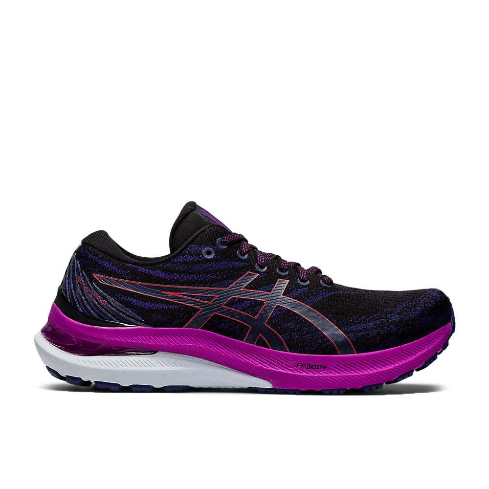 Women's Asics GEL-Kayano 29, Black/Red Alert, 9 D Wide