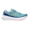 Women's Asics Gel-Kayano 30, Gris Blue/Lime Green, 8.5 B Medium