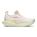 Women's Asics Gel-Nimbus 25, CREAM/FAWN, 10 B Medium
