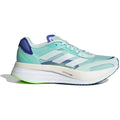Women's Adidas Adizero Boston 10, Halo Mint/Cloud White/Sonic Ink, 7 B Medium
