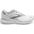 Women's Brooks Adrenaline GTS 22, White/Oyster/Primer Grey, 7 B Medium