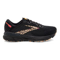Women's Brooks Adrenaline GTS 22, Black/Ebony/Citrus, 7.5 B Medium