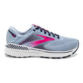 Women's Brooks Adrenaline GTS 22, Kentucky Blue/Peacoat/Pink, 9 B Medium
