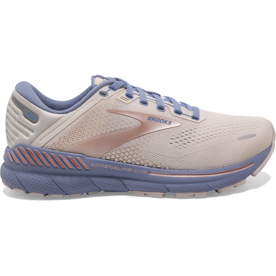 Women's Brooks Adrenaline GTS 22, Lilac/Tempest/Pink, 5.5 B Medium