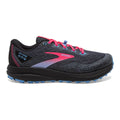 Women's Brooks Divide 3, Ebony/Black/Diva Pink, 10 B Medium