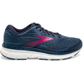 Women's Brooks Dyad 11, Blue/Navy/Beetroot, 8.5 D Wide