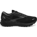 Women's Brooks Ghost 14, Black/Black/Ebony, 7.5 2A Narrow