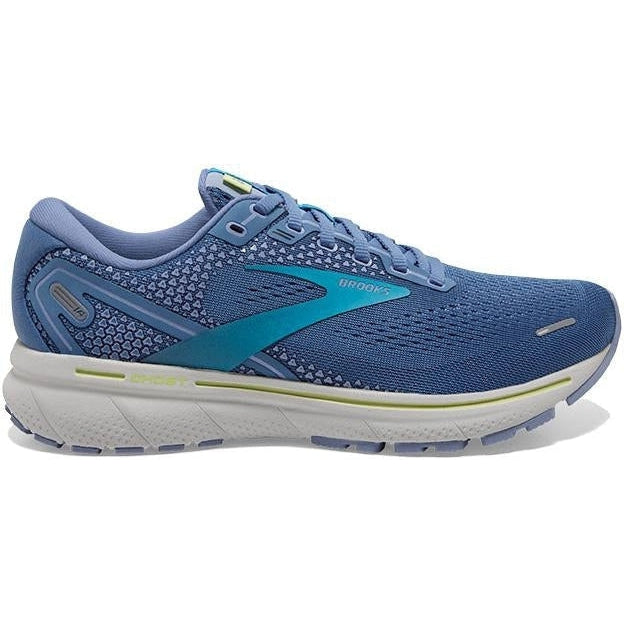 Women's Brooks Ghost 14, Blue/Ocean/Oyster, 9 B Medium